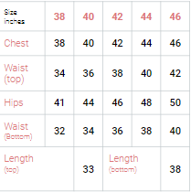 Chic noir threaded set